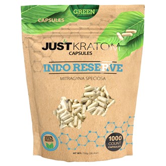 Just Kratom 1000 CT Green Indo Reserve 